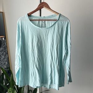 Faded Glory Women's Aqua Blouse